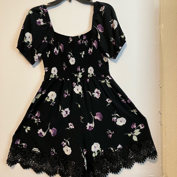 Wild Fable Floral Ribbed Top - Picture 2 of 3